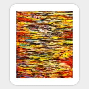 Abstract painting background Sticker